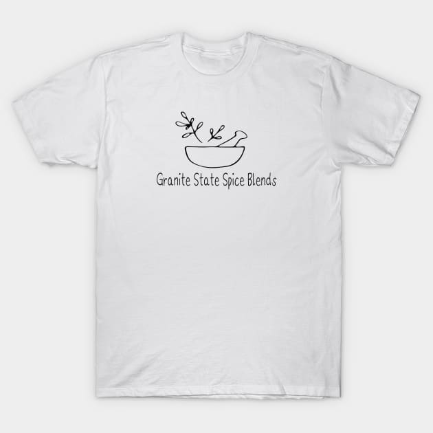Full Logo Print T-Shirt by Granite State Spice Blends